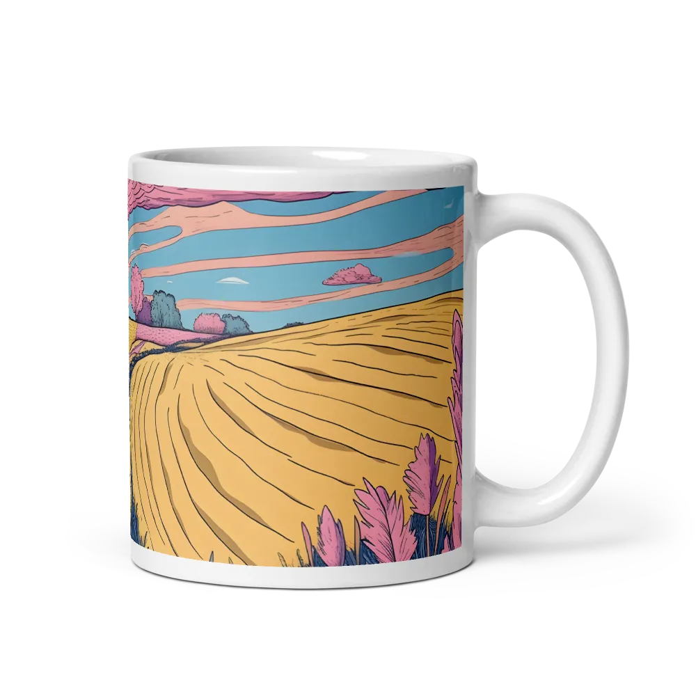 Idyllic Countryside Journey | Mug with White inside | 11 oz