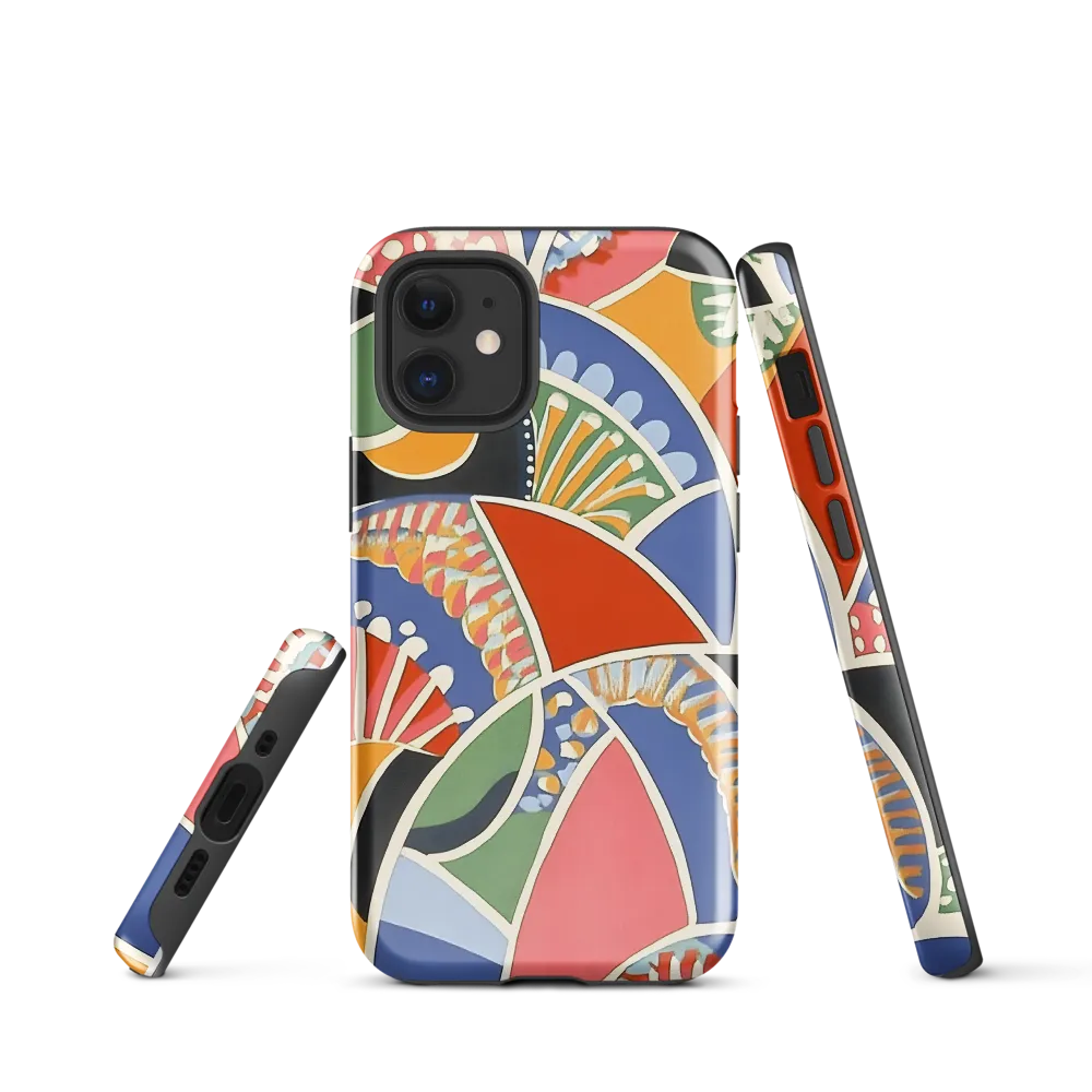 Kaleidoscope of Colors | Phone Case |  12 mini | Tough Case | Glossy