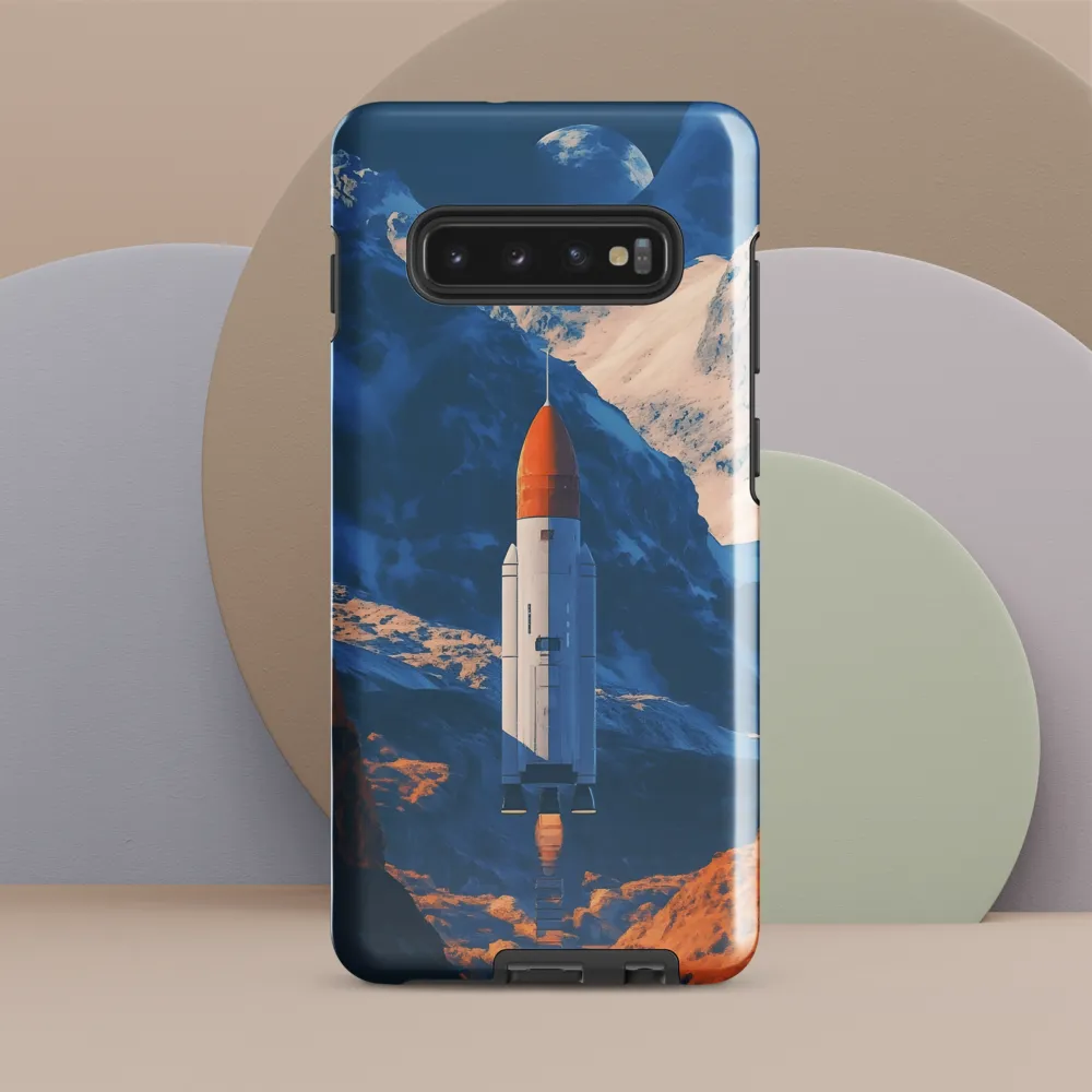 Journey Beyond the Mountains | Phone Case |  S10 Plus | Tough Case | Glossy