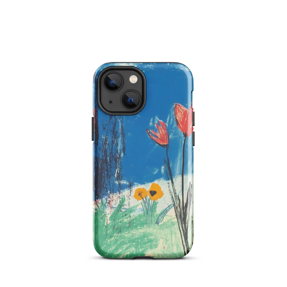 Joyful Blossoms in Blue