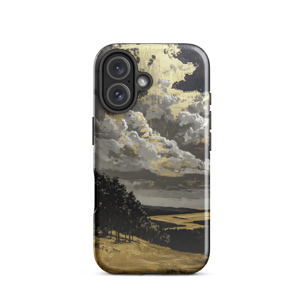 Golden Serenity in a Dramatic Sky | Phone Case |  16 | Tough Case | Glossy