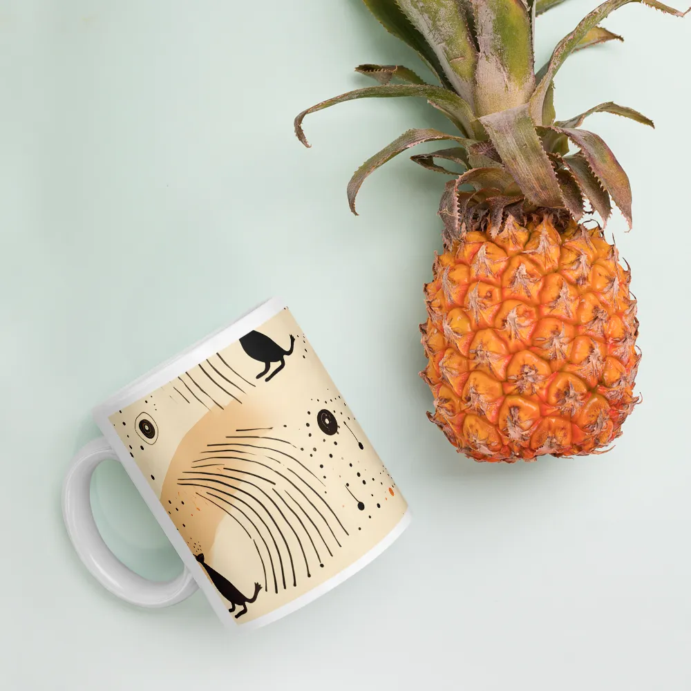 Playful Patterns in Earth Tones | Mugs | Multiple Sizes & Colors