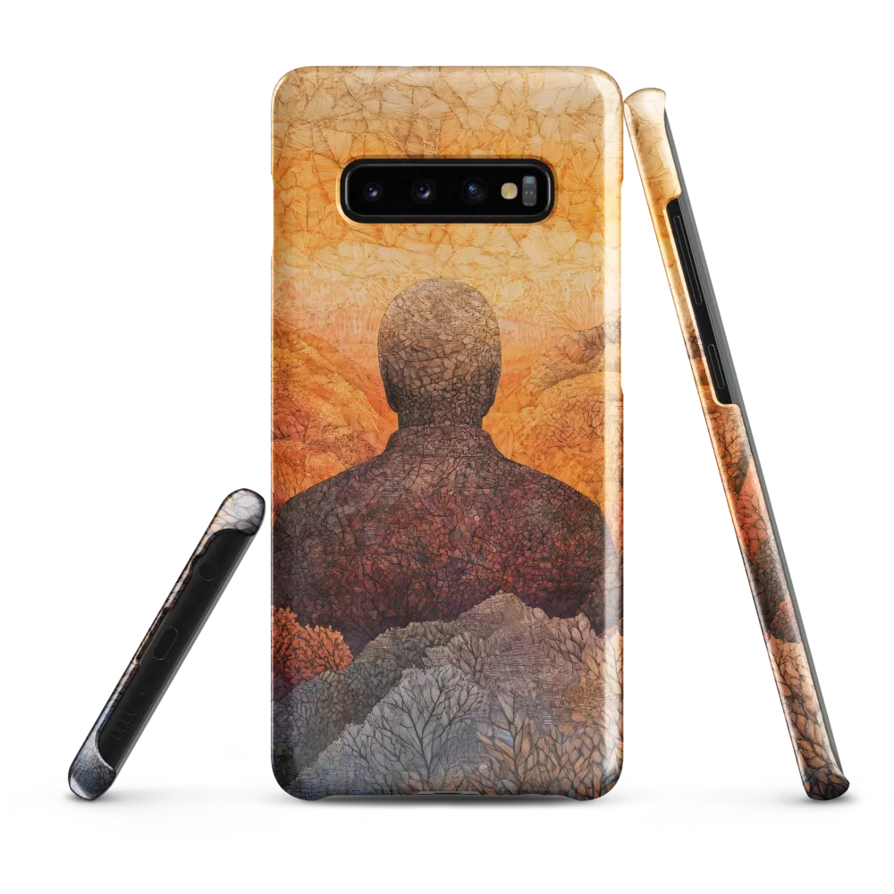 Reflections of Solitude | Phone Case |  S10 Plus | Snap Case | Glossy