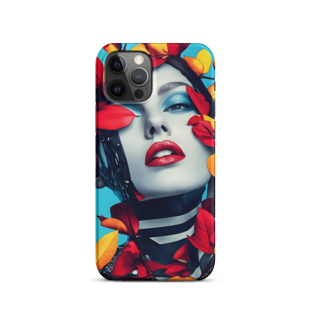 Futuristic Fusion: Nature Meets Technology | Phone Case |  12 Pro | Snap Case | Matte