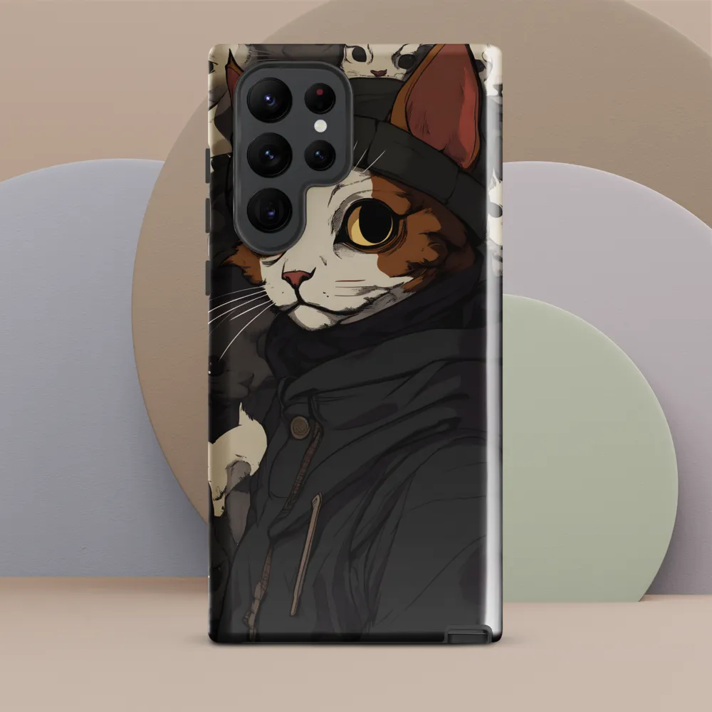 Whimsical Cat Portrait