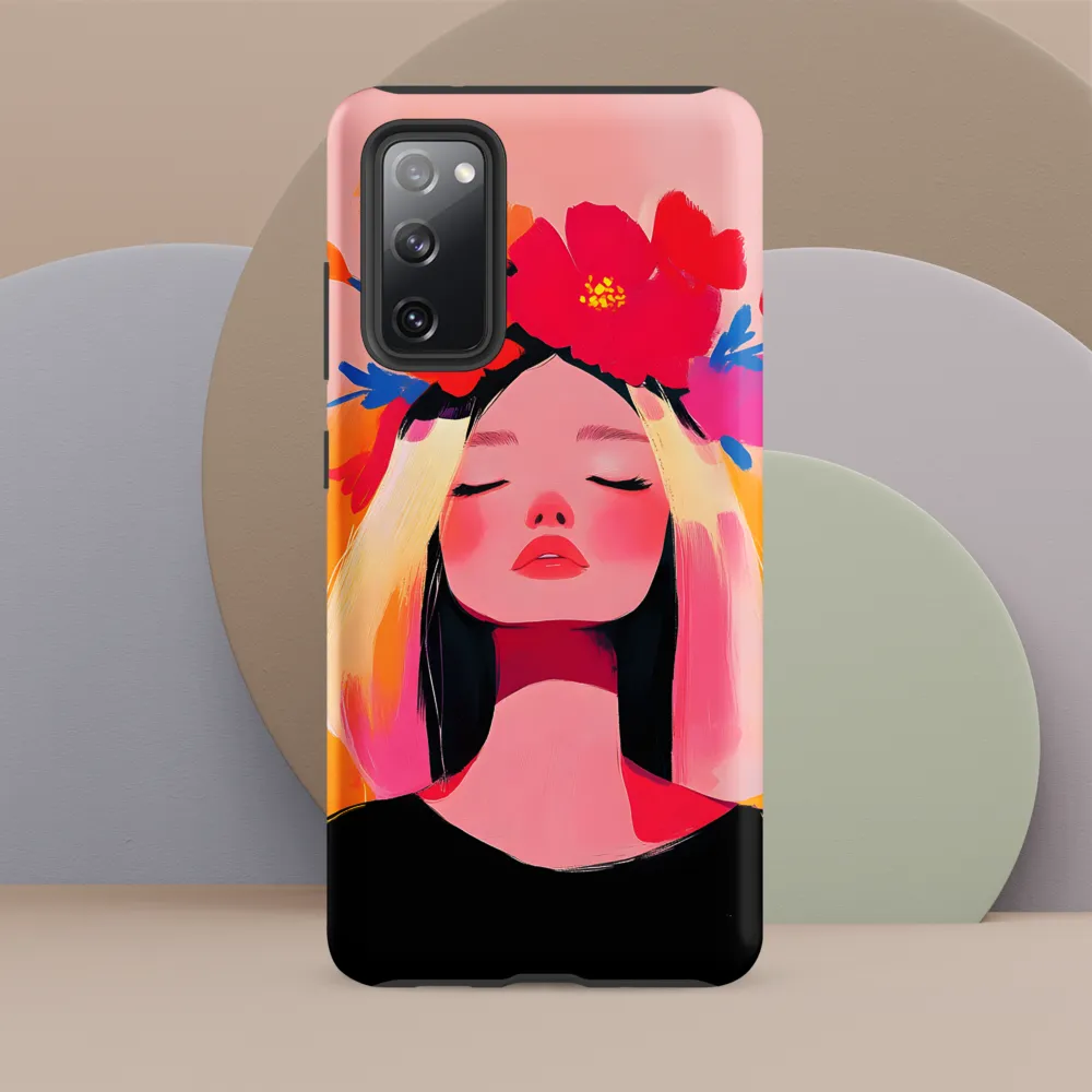 Floral Serenity | Phone Case |  S20 FE | Tough Case | Matte