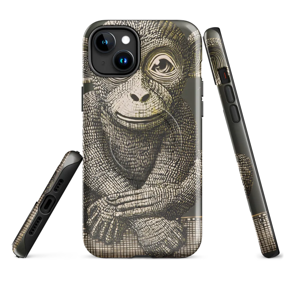 Intricate Primate Portrait