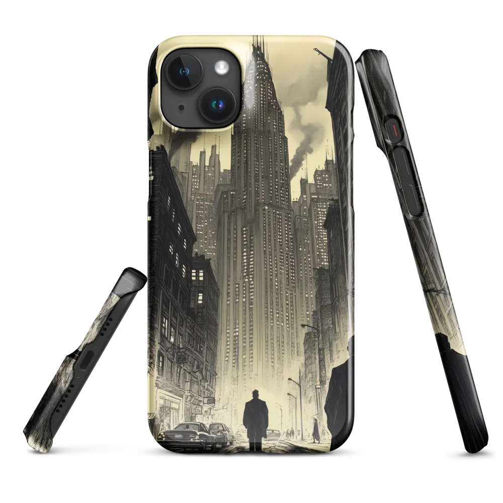 Echoes of the City | Phone Case |  15 Plus | Snap Case | Glossy