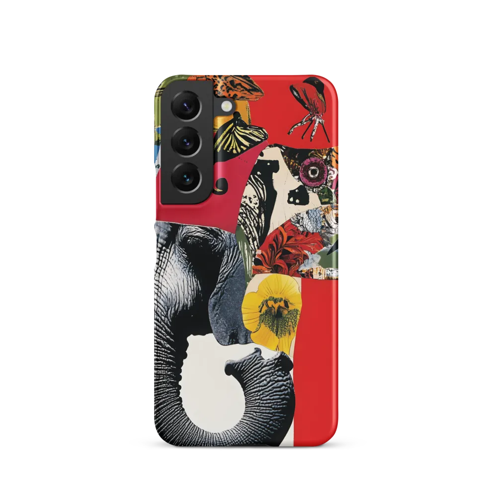 Whimsical Elephant: A Vibrant Collage of Life