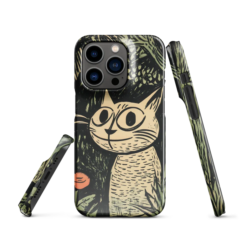 Whimsical Cat in the Forest