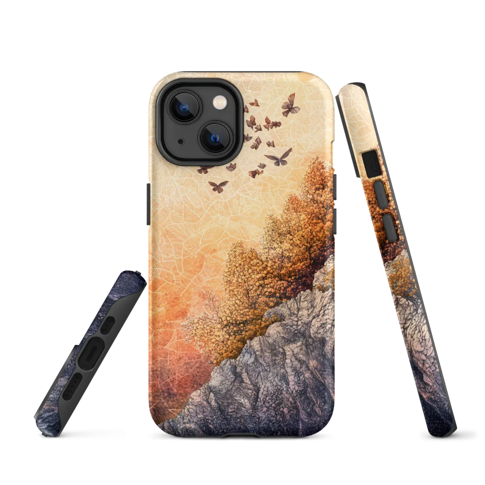 Fluttering Dreams of Serenity | Phone Case |  14 | Tough Case | Matte