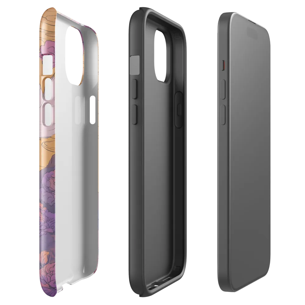 Whispers of the Violet Dawn | Phone Case |  15 Plus | Tough Case | Glossy