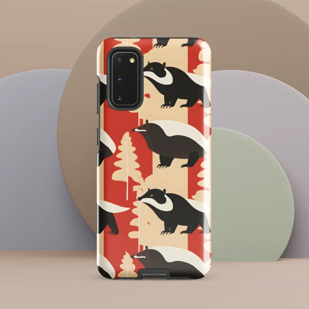 Wildlife Pattern: The Badger Tale