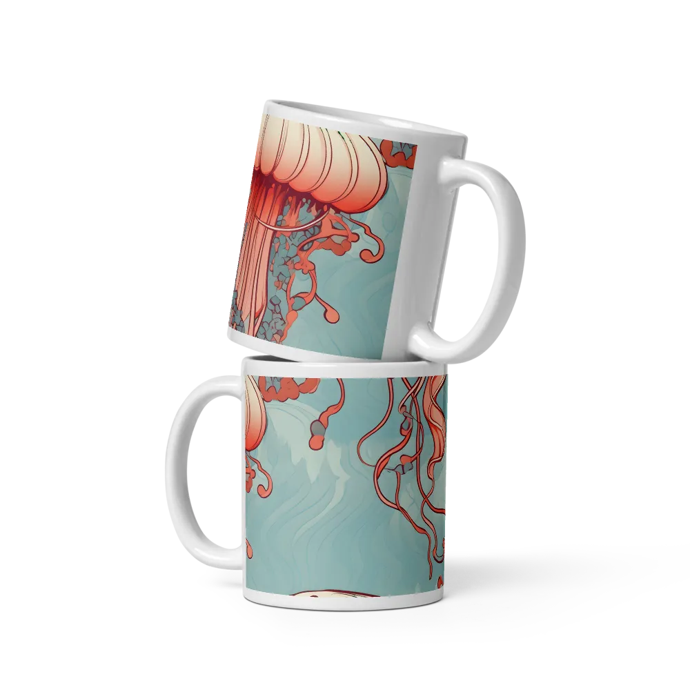 Ethereal Dance of Jellyfish | Mugs | Multiple Sizes & Colors