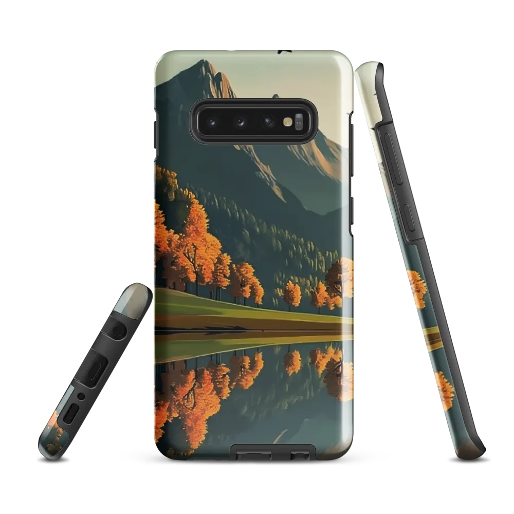 Reflections of Autumn | Phone Case |  S10 Plus | Tough Case | Glossy