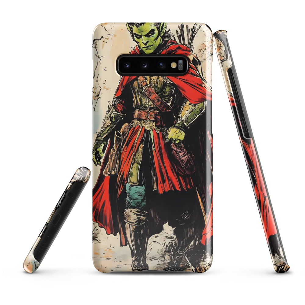 The Resolute Goblin Warrior | Phone Case |  S10 Plus | Snap Case | Glossy