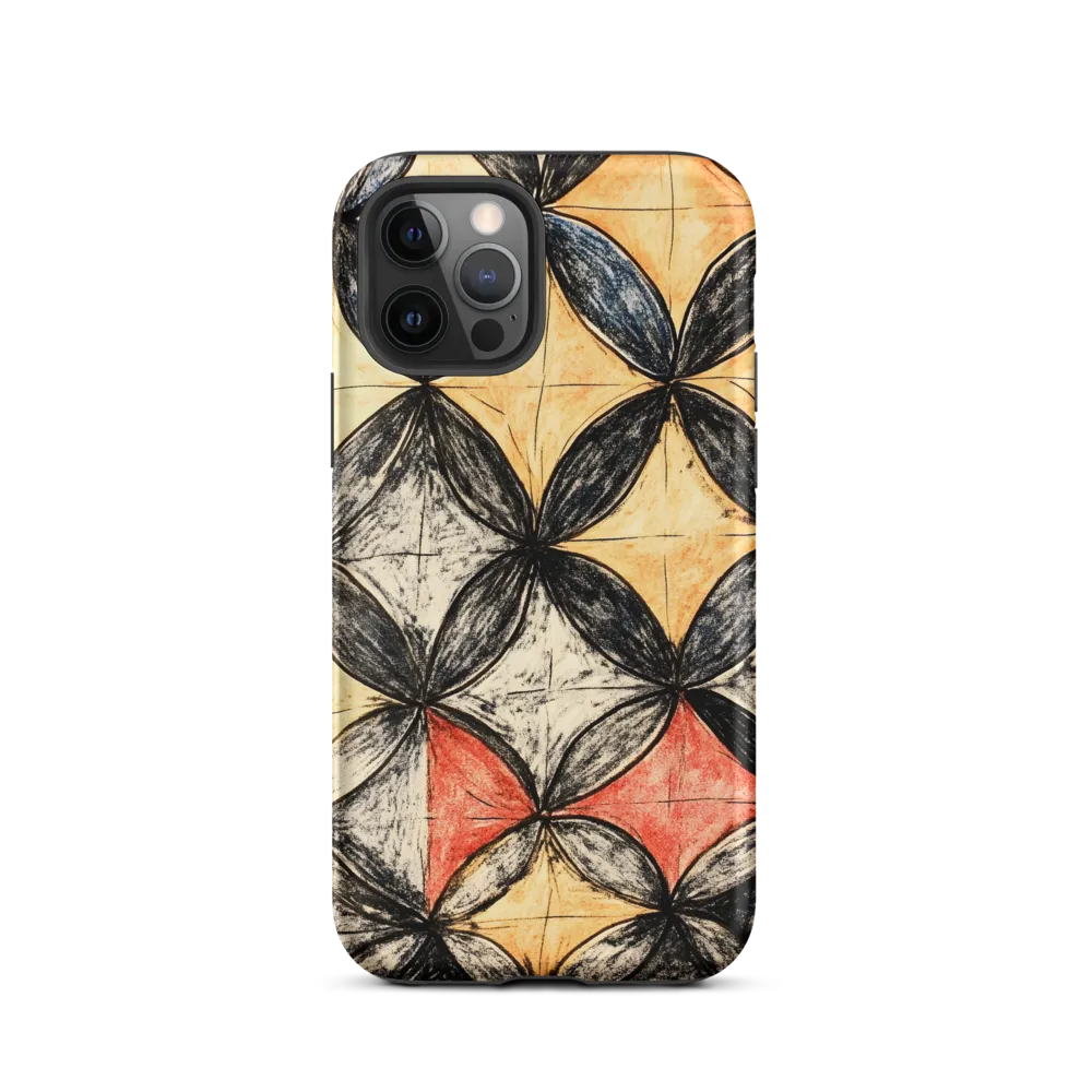 Geometric Harmony | Phone Case |  12 Pro | Tough Case | Matte