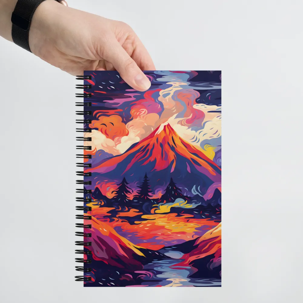 Fiery Majesty | Spiral Notebook