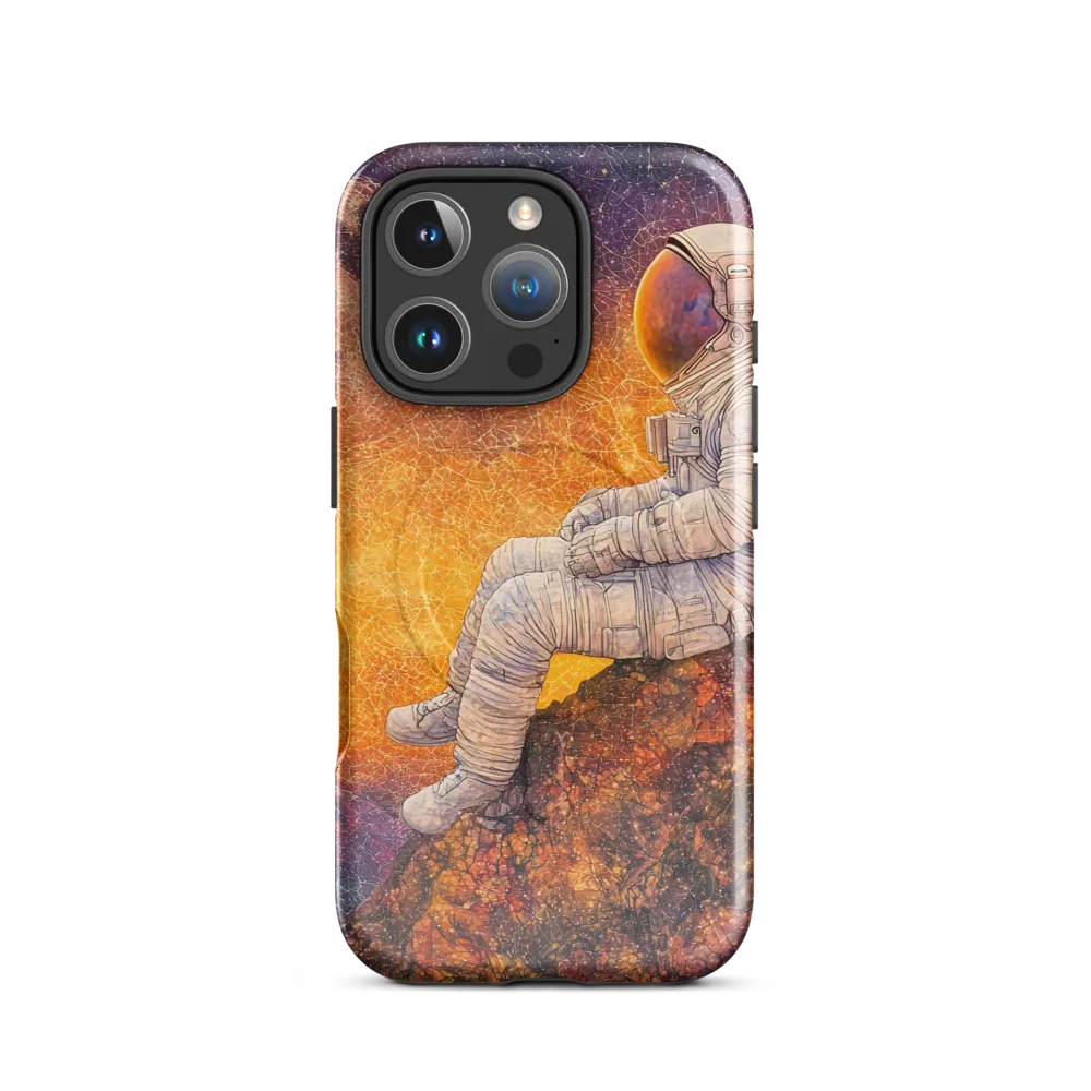 Cosmic Contemplation | Phone Case |  16 Pro | MagSafe® Tough Case | Glossy