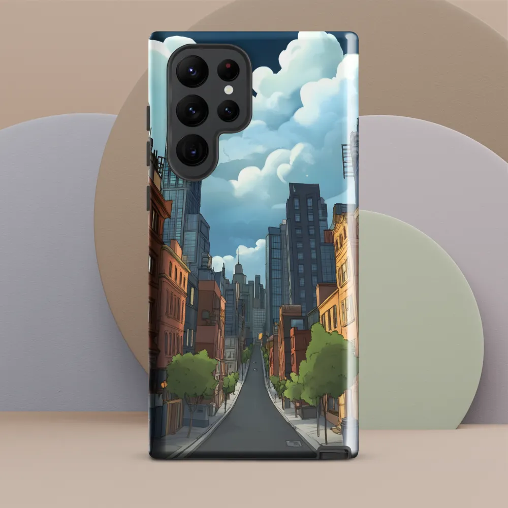 Urban Serenity: A Digital Cityscape