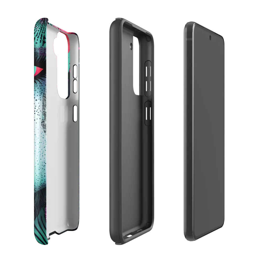 Mystical Beauty in Blue and Pink | Phone Case |  S21 FE | Tough Case | Matte