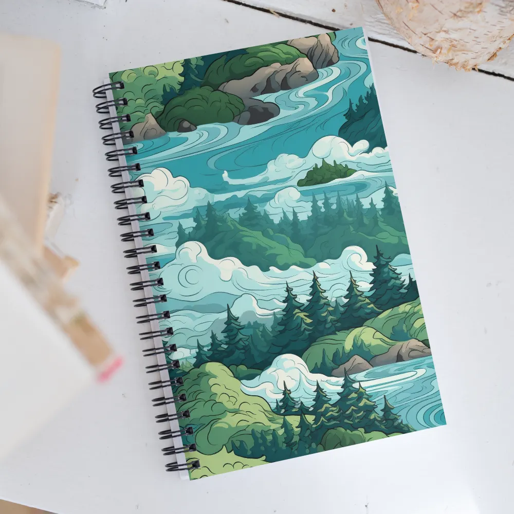 Harmony of Nature | Spiral Notebook