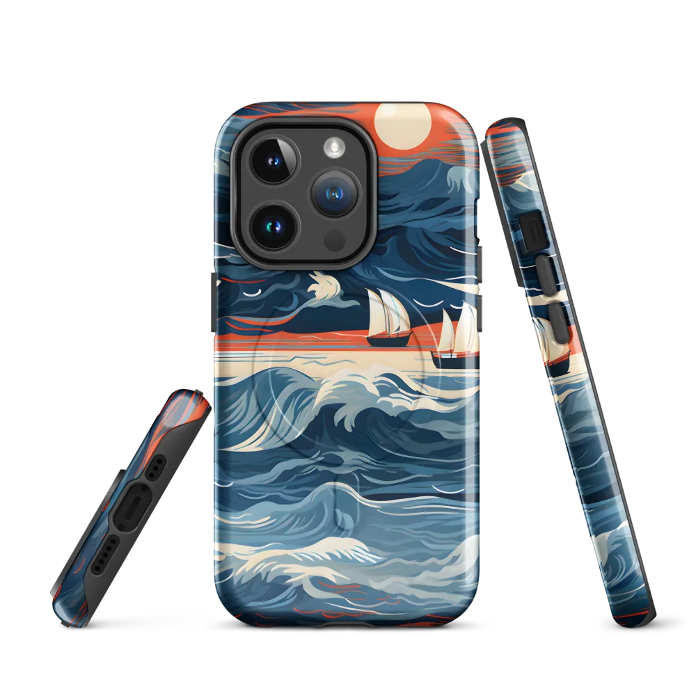 Ocean Whispers: A Voyage at Dusk