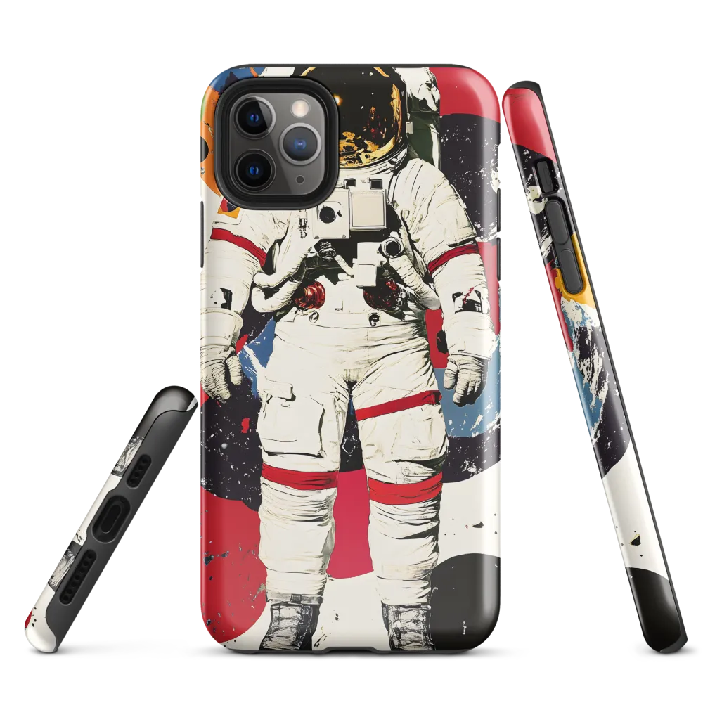 Cosmic Encounter: The Astronaut's Journey | Phone Case |  11 Pro Max | Tough Case | Glossy