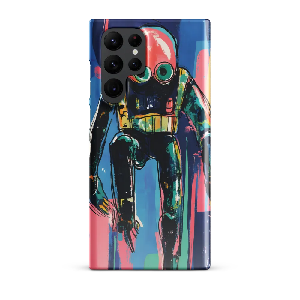 Diver in Vibrant Motion