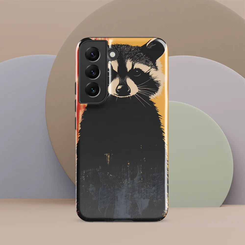 Whimsical Raccoon Portrait