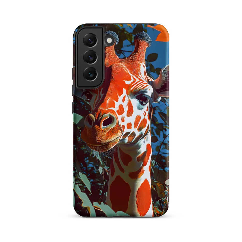 Giraffe in the Lush Canopy