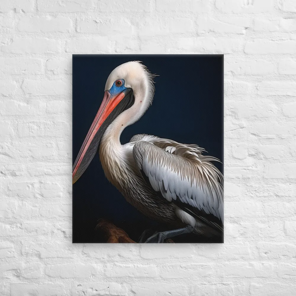 Majestic Pelican Portrait