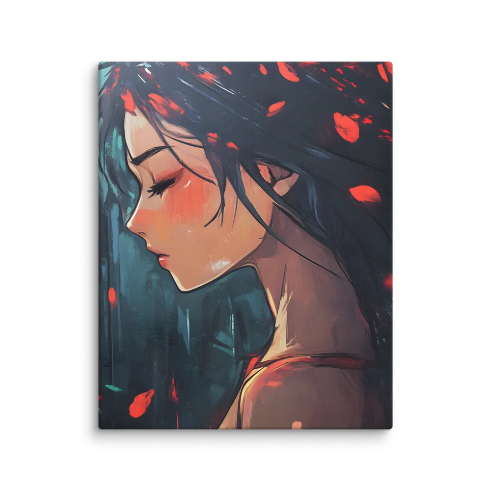 Whispers of Melancholy | Canvas | 16″×20″