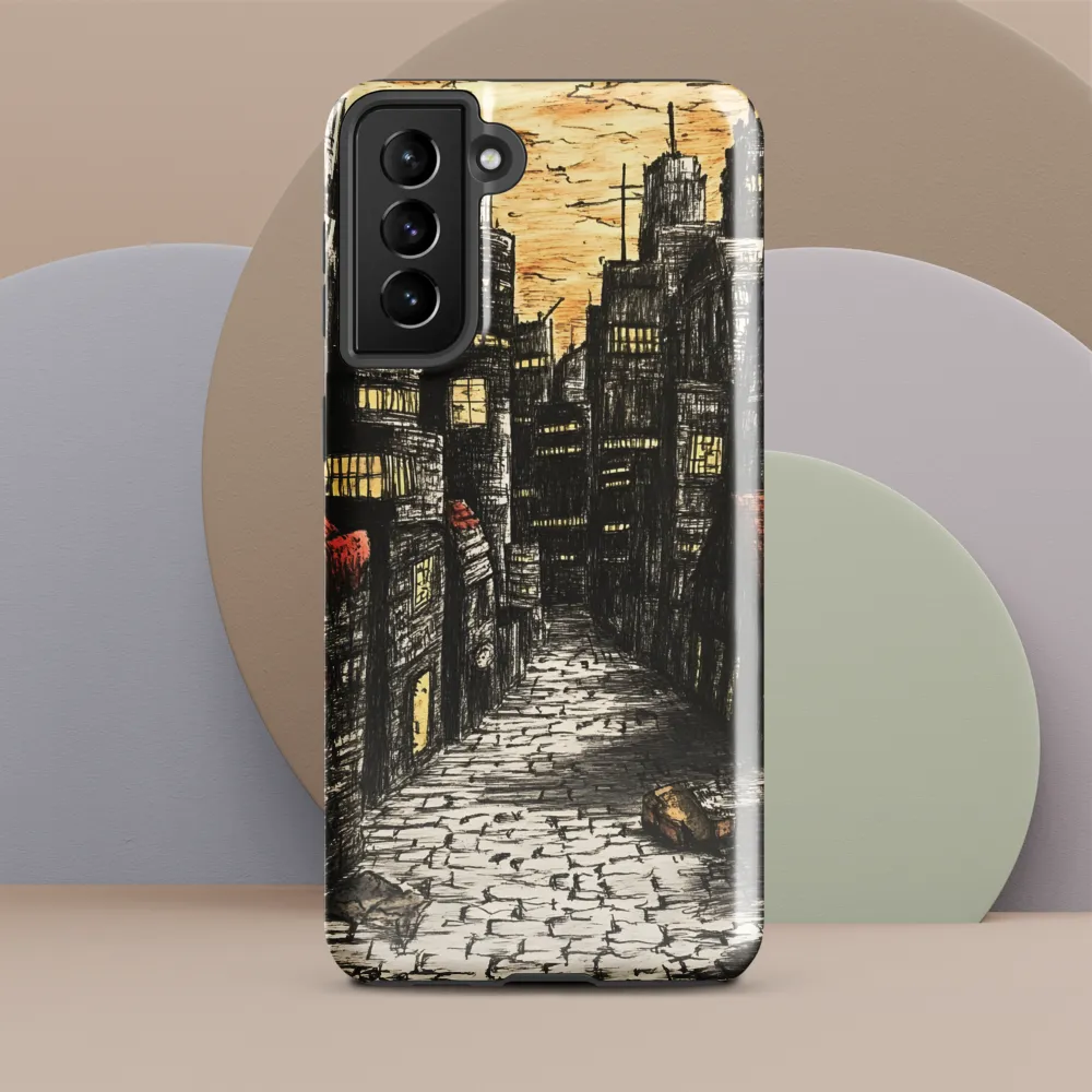 Urban Twilight: A Desolate Cityscape