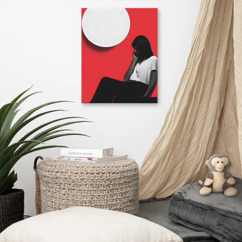 Contemplation in Red