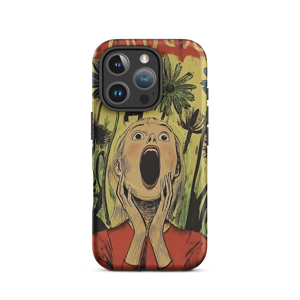 The Echo of Panic | Phone Case |  16 Pro | MagSafe® Tough Case | Matte