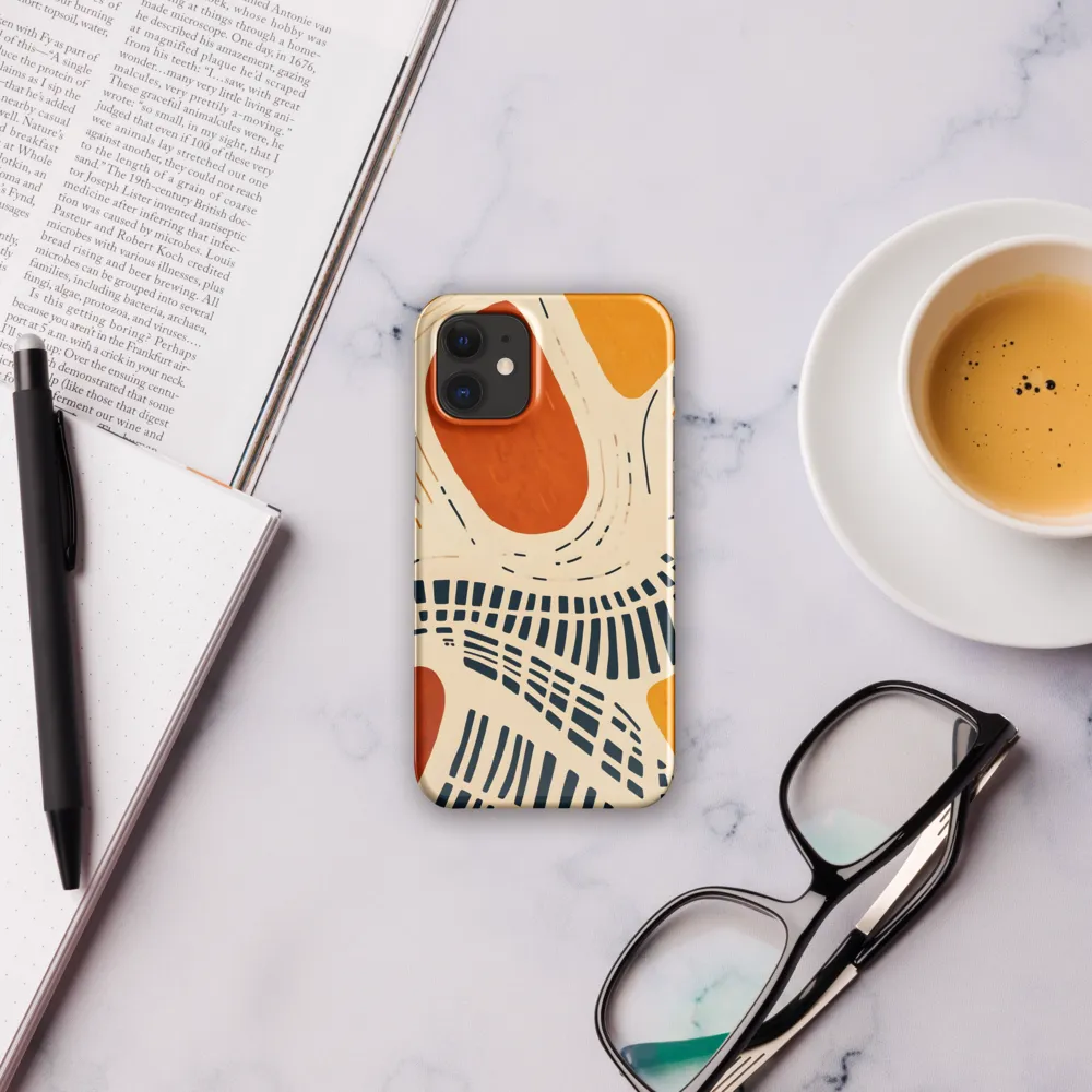 Urban Patterns in Harmony | Phone Case |  12 Mini | Snap Case | Glossy