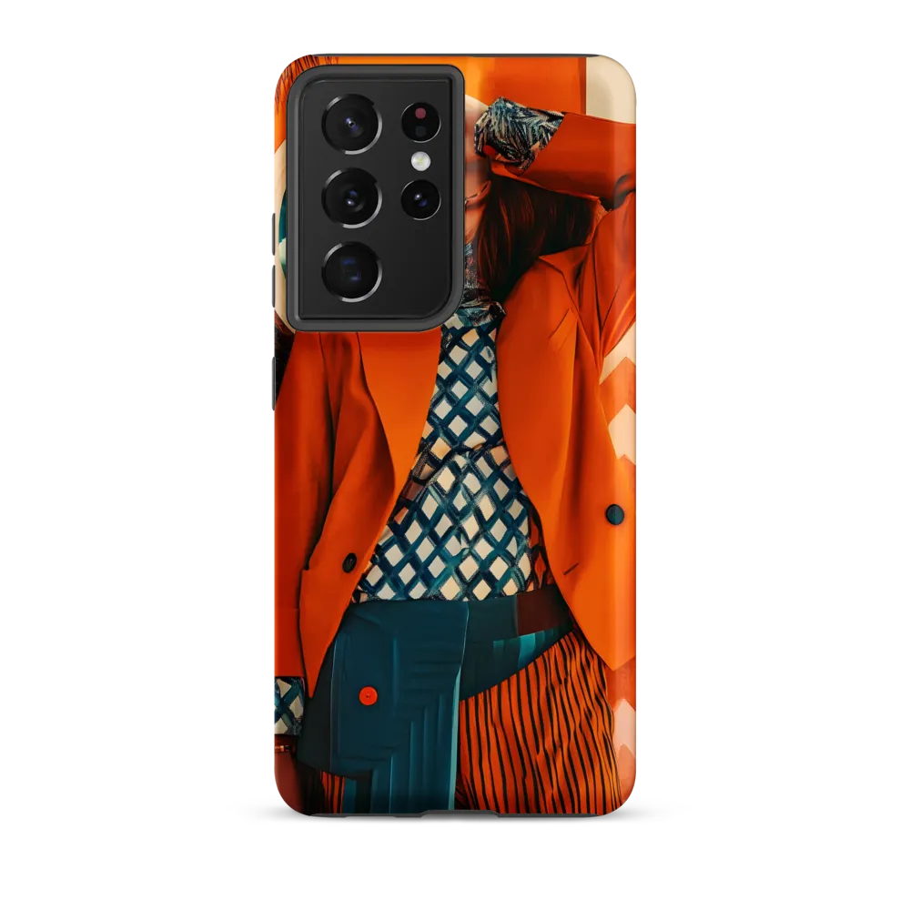 Vibrant Interplay: A Fusion of Fashion and Nature
