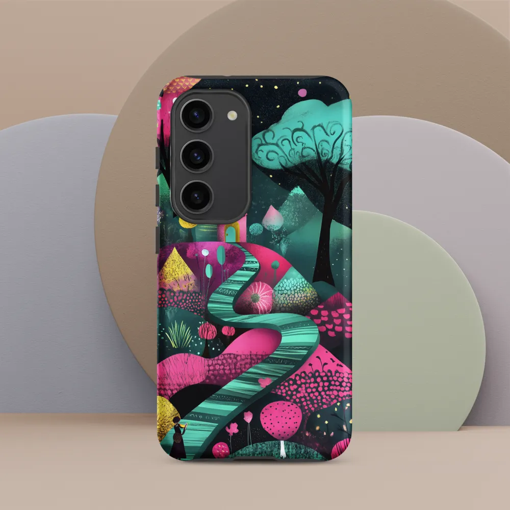 Whimsical Journey through Colorful Lands