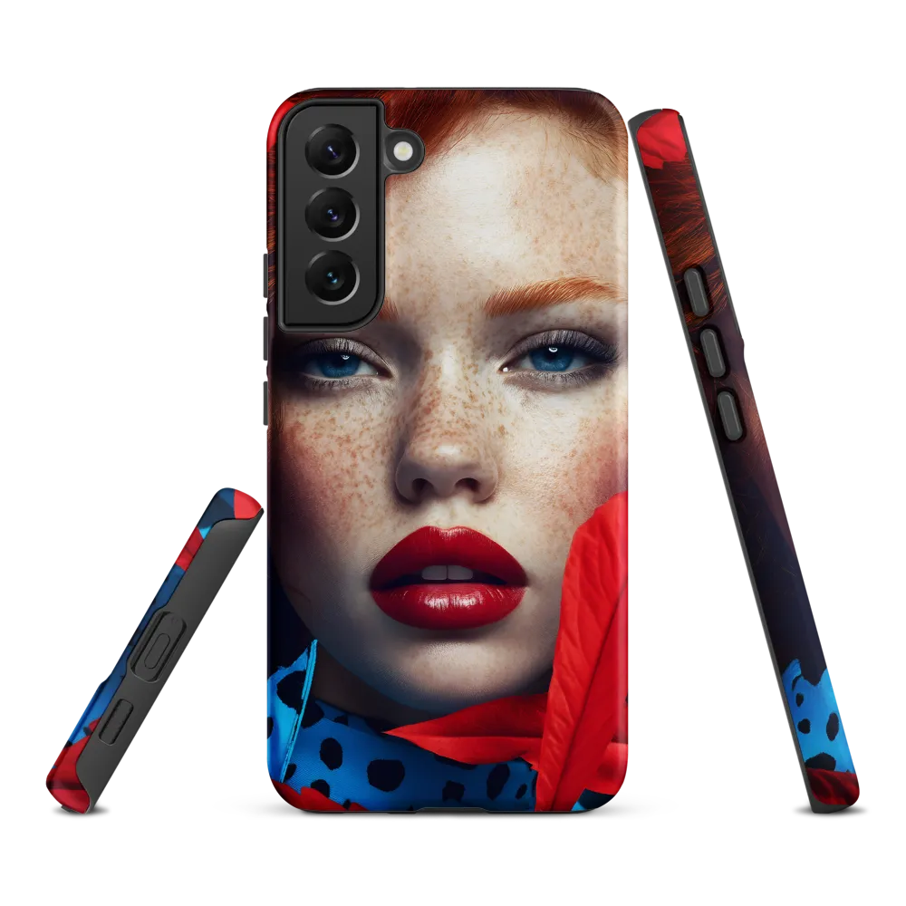 Embrace of Red | Phone Case |  S22 Plus | Tough Case | Matte