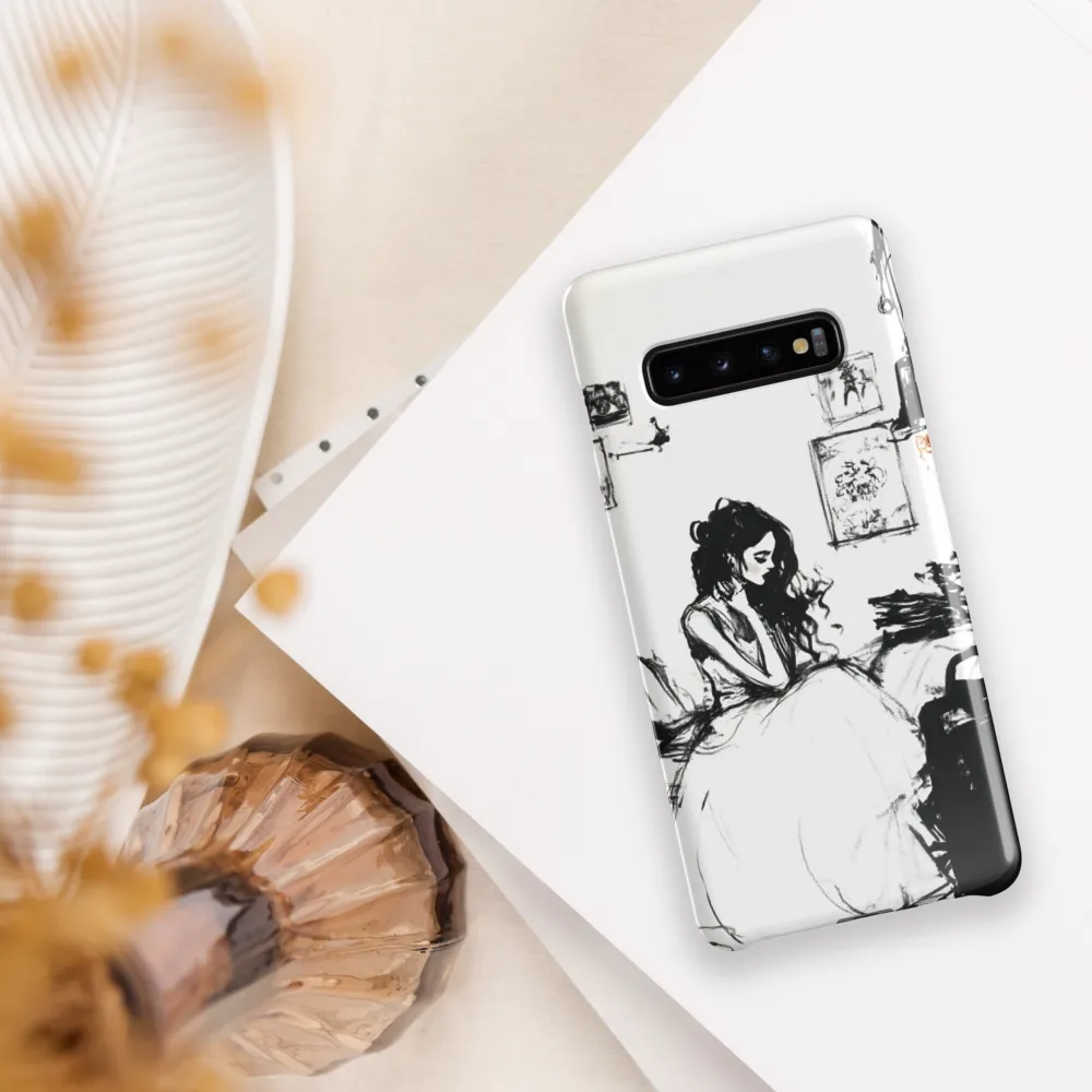 Reflections of Solitude | Phone Case |  S10 Plus | Snap Case | Glossy