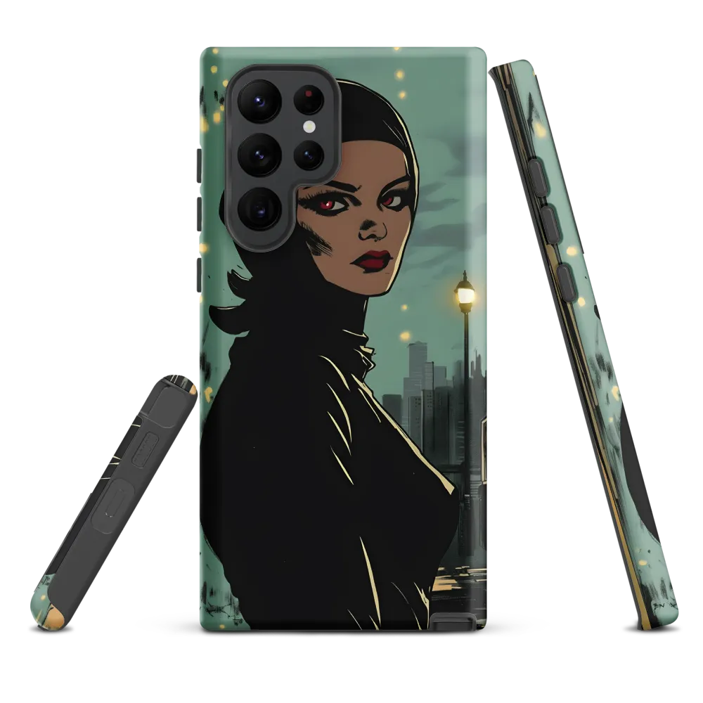 Shadows of Intrigue | Phone Case |  S22 Ultra | Tough Case | Matte