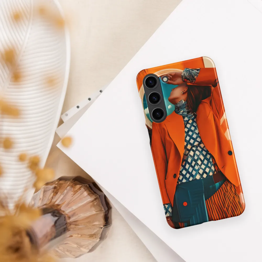 Vibrant Interplay: A Fusion of Fashion and Nature