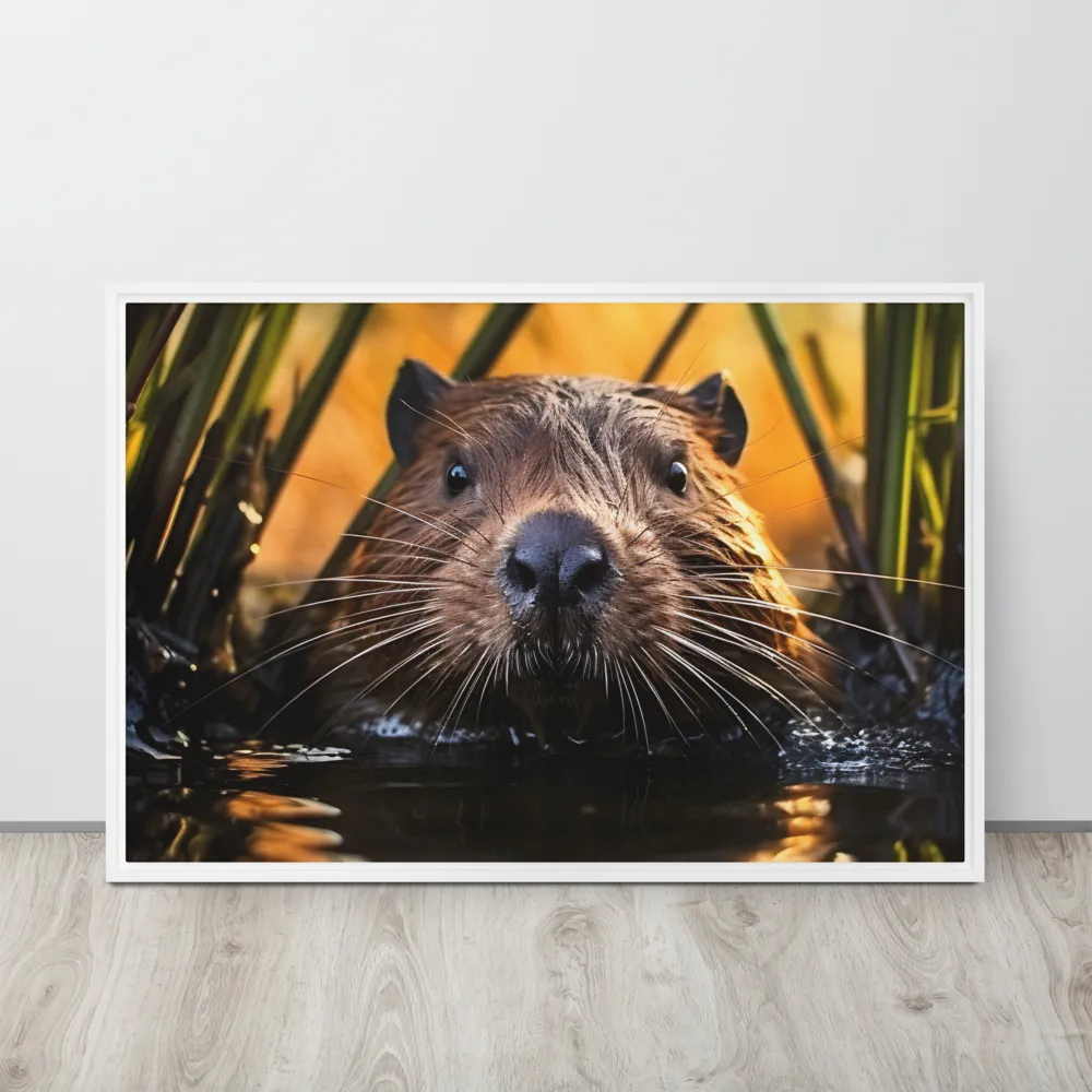 Beaver Serenity: A Natural Portrait