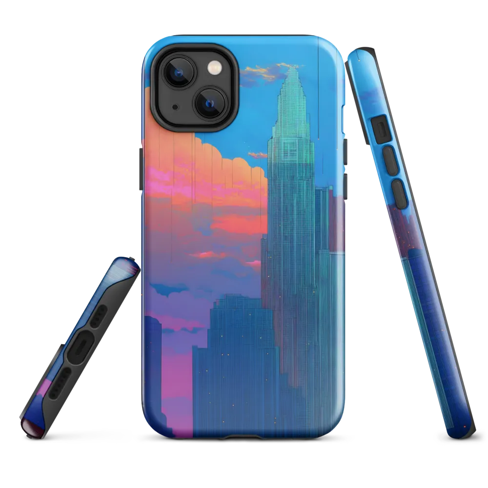Twilight Reflections: A Digital Cityscape