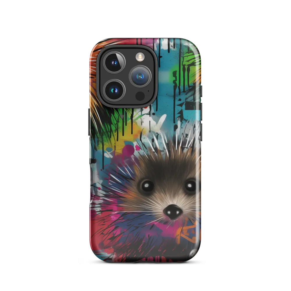 Whimsical Hedgehogs in a Kaleidoscopic Wonderland