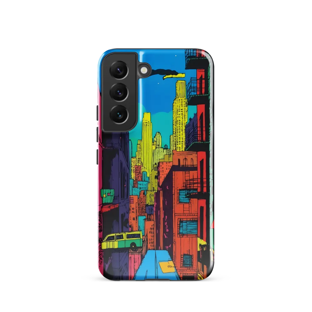 Urban Vibrance: A Pop Art Cityscape