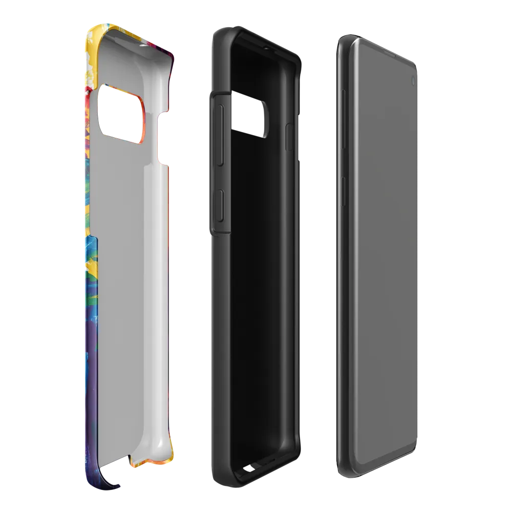 Playful Harmony in Color | Phone Case |  S10 Plus | Tough Case | Glossy