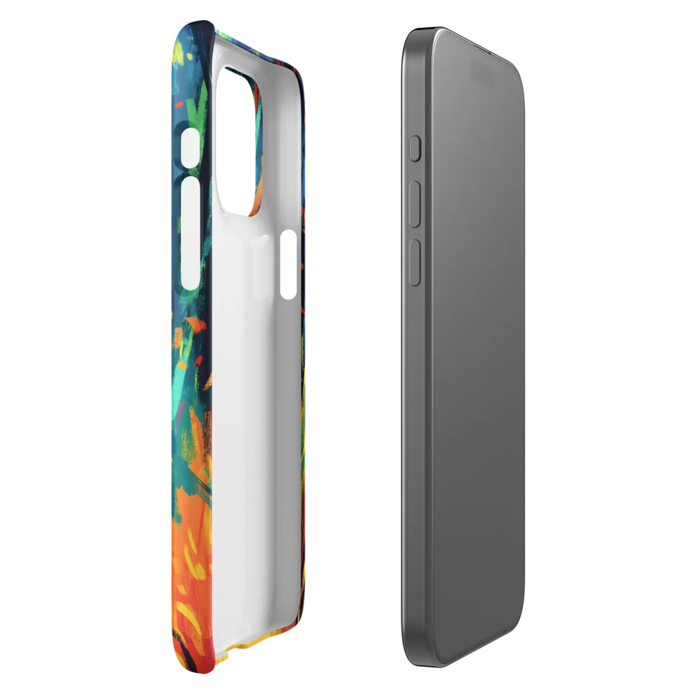 Joyful Escape into Nature | Phone Case |  15 Pro Max | Snap Case | Matte