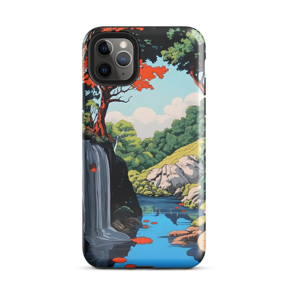 Elysian Cascade | Phone Case |  11 Pro Max | Tough Case | Glossy